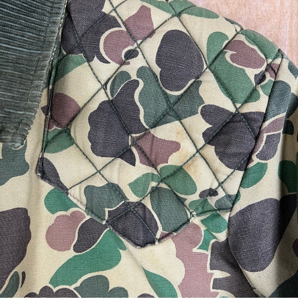 Vintage Sears Roebuck Hunting Camo Jacket Large - Picture 6 of 11
